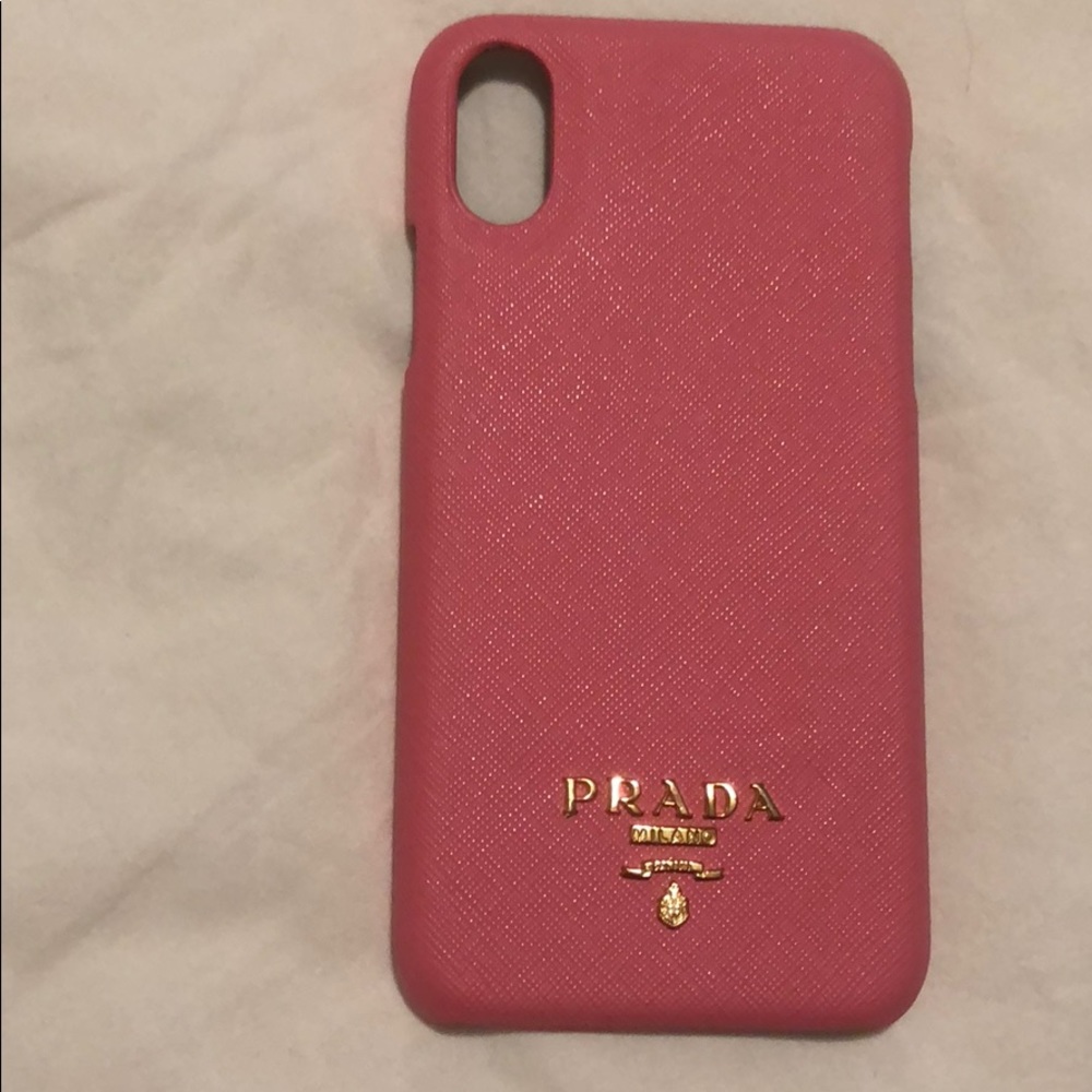 Prada Saffiano Leather IPhone X case